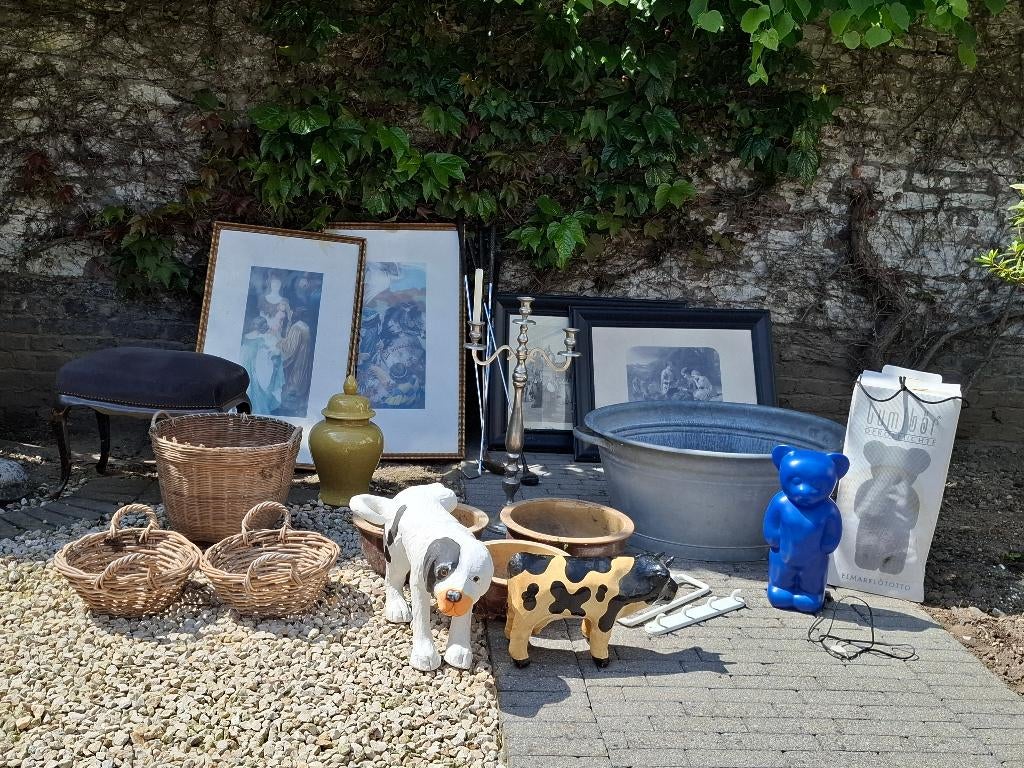 Lot à brocante, Enlèvement
