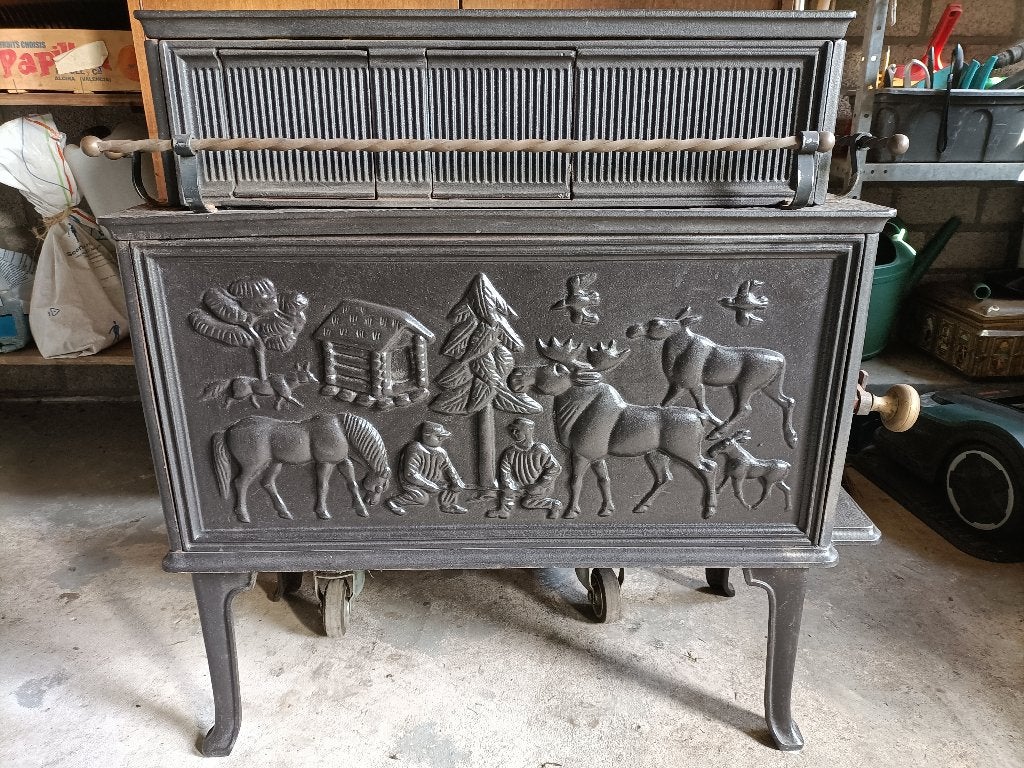 houtkachel Jotul 118N, Ophalen, Gebruikt, Houtkachel, Vrijstaand