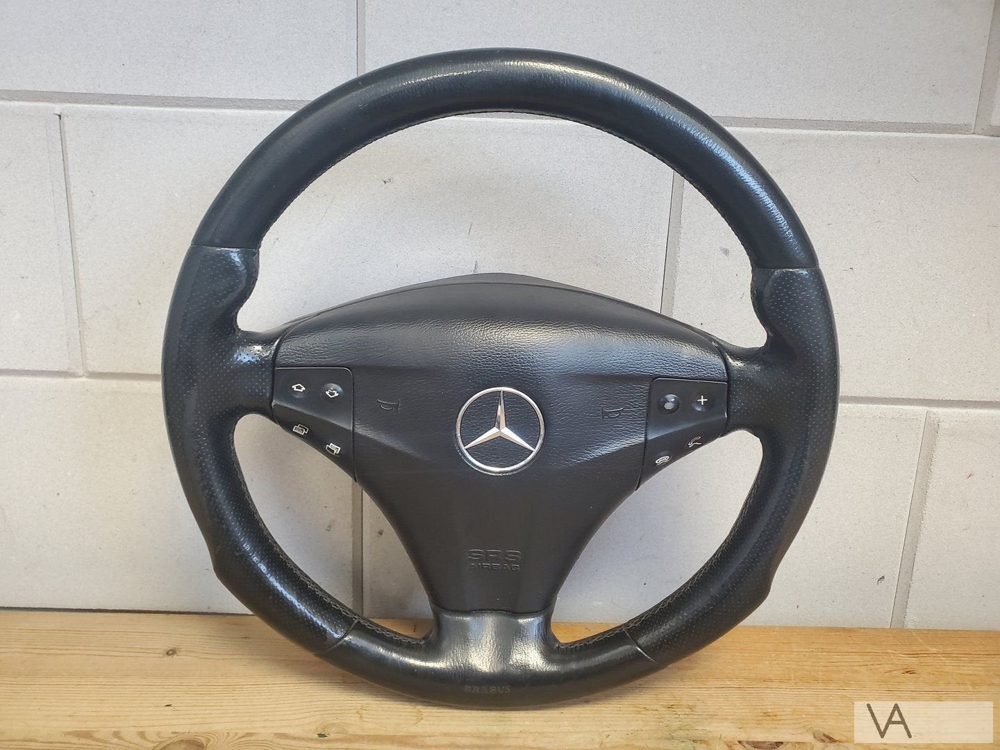 Mercedes C klasse W203 2000 - 2007 stuur 3 spaak BRABUS €300, Auto-onderdelen, Besturing, Gebruikt, -, Ophalen of Verzenden, -