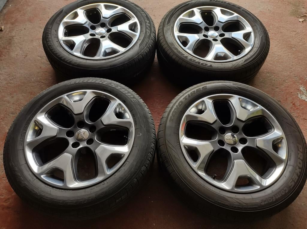 Jantes jeep Compass Renegade 18", Autos : Pièces & Accessoires, Pneus & Jantes, Enlèvement, Pneus été, Pneu(s)