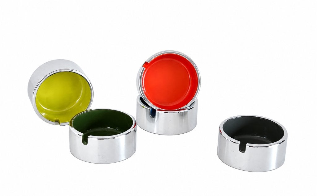 vintage Esso Tower Ash-Tray, een set van stapelbare asbakken, Verzamelen, Ophalen of Verzenden