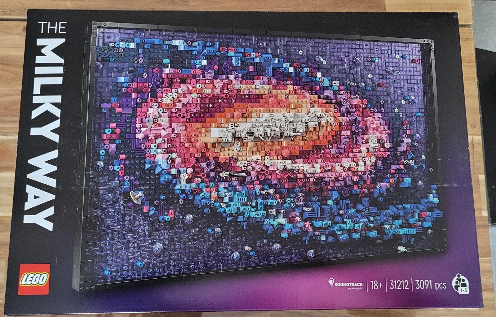 LEGO Art 31212 – The Milky Way Galaxy – NEUF SCELLÉMagnifiqu, Neuf, Lego, Ensemble complet, Ideas