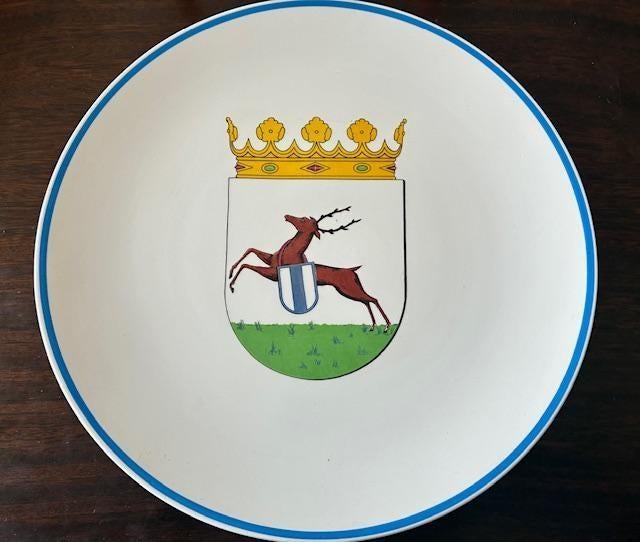 Boch - Turnhout : sierbord, Ophalen of Verzenden