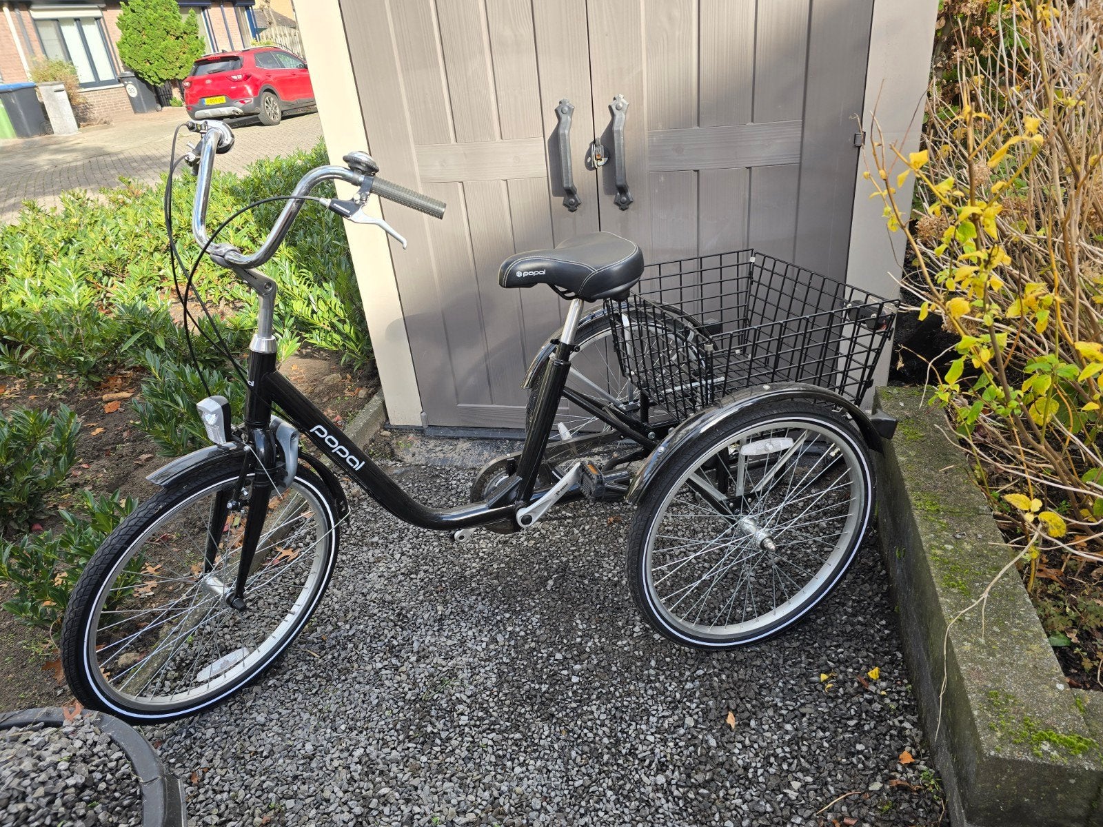 Mooie volwassen driewieler fiets popal, Fietsen en Brommers, Ophalen, Zo goed als nieuw, Popal