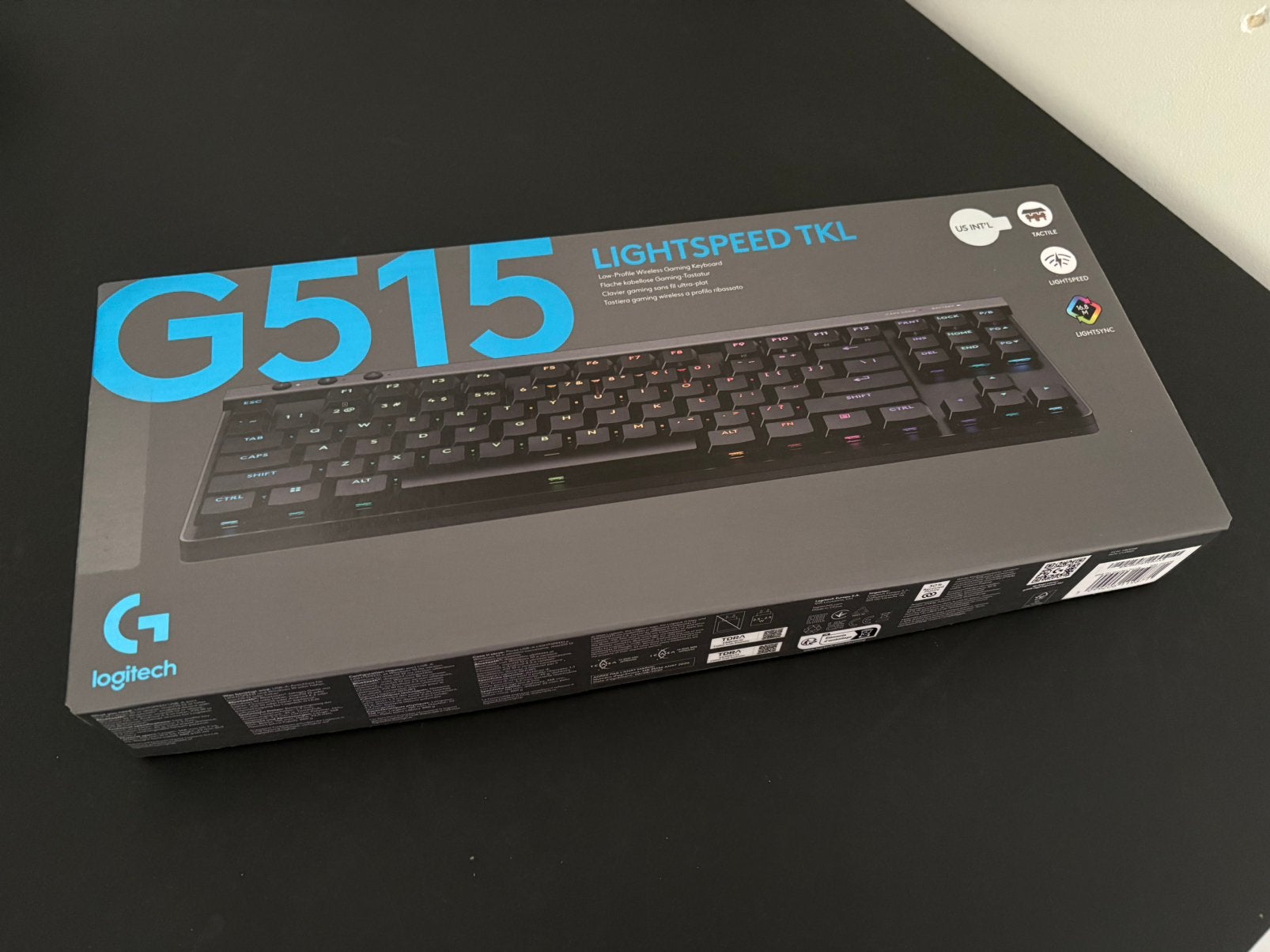 Logitech G515 Lightspeed TKL - Qwerty, Computers en Software, Toetsenborden, Gaming toetsenbord, Gebruikt, Ophalen of Verzenden
