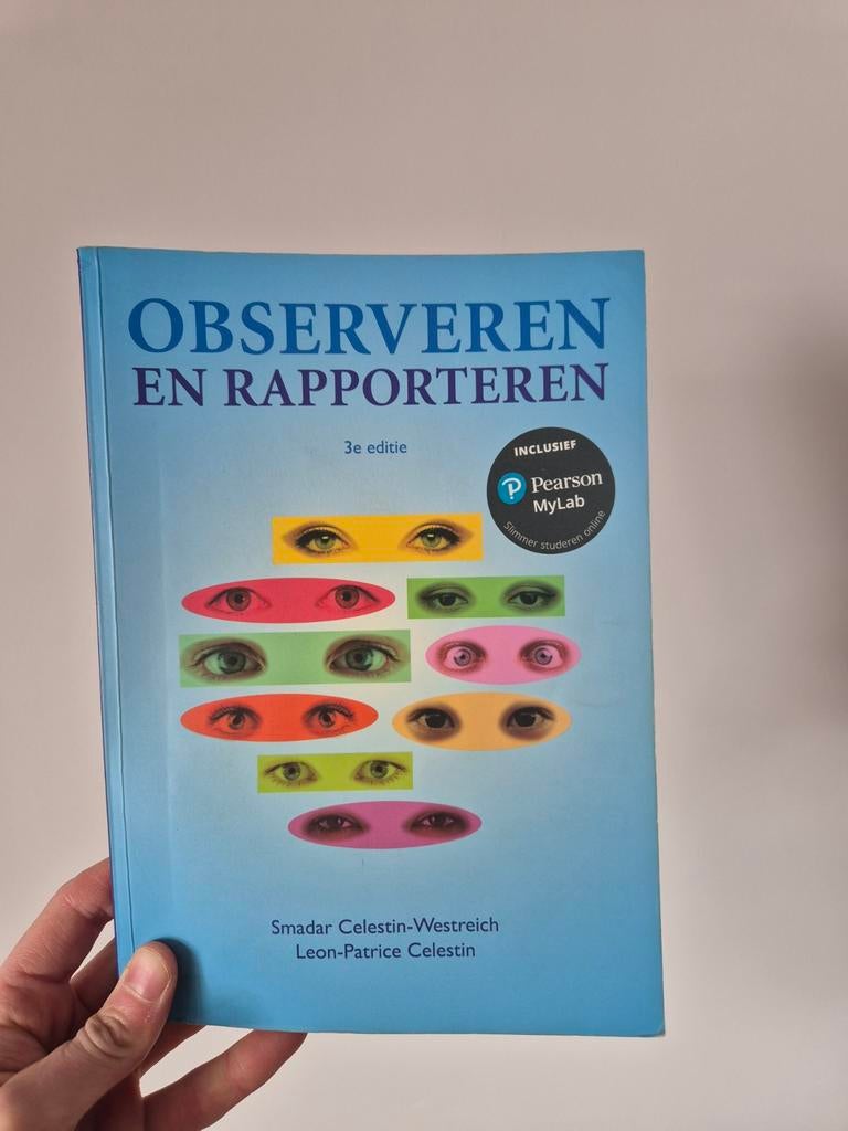 Smadar Celestin-Westreich - Observeren en rapporteren, Boeken, Ophalen of Verzenden, Nederlands, Smadar Celestin-Westreich; Leon-Patrice Celestin