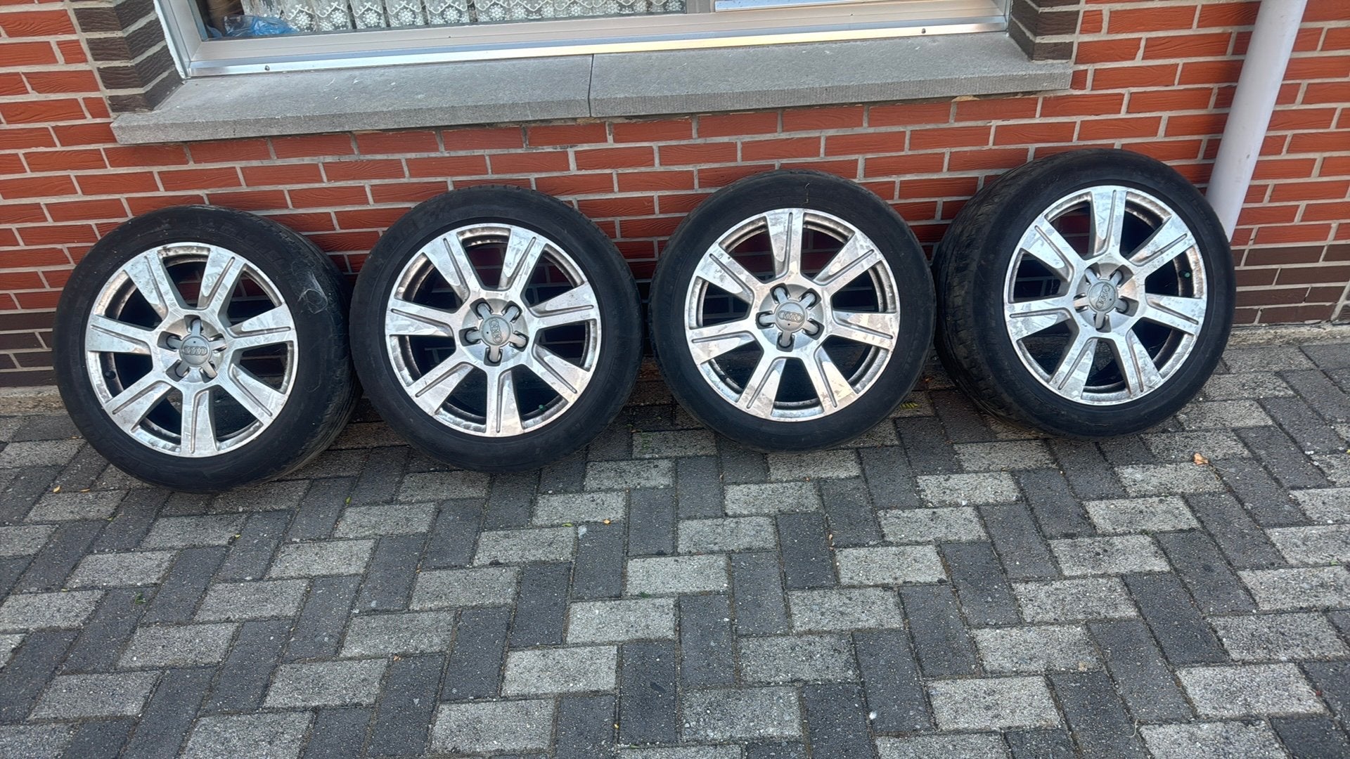 Velgen audi a6 17", Ophalen, Velg(en)