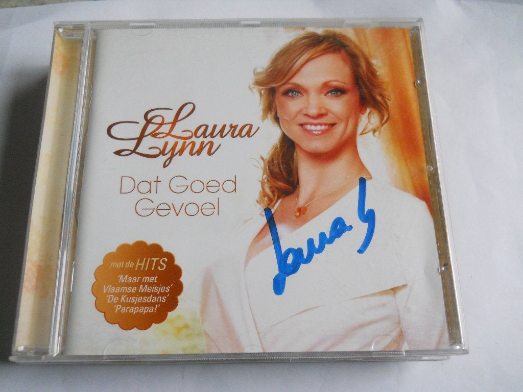 CD - LAURA LYNN - DAT GOED GEVOEL, Cd's en Dvd's, Eerste persing, Ophalen of Verzenden, Zo goed als nieuw, Levenslied of Smartlap