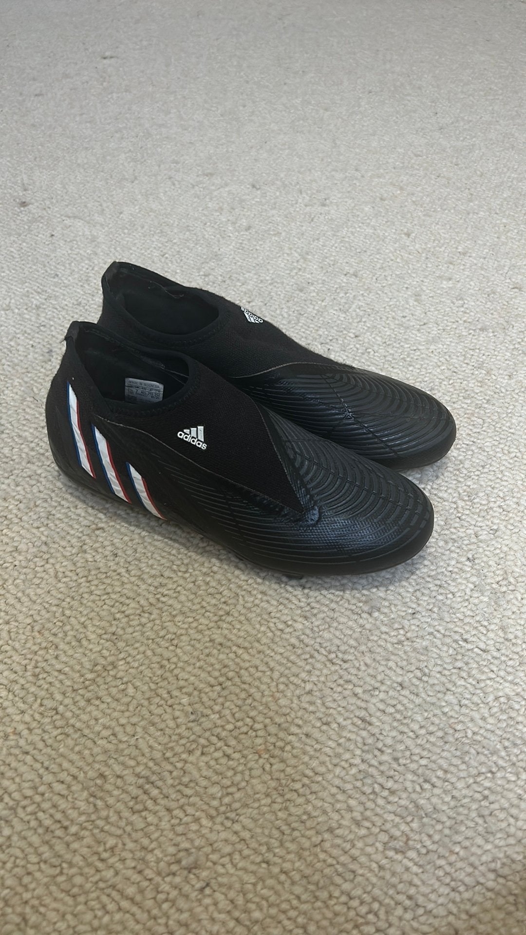 Chaussures de football, Enlèvement ou Envoi, Porté, Chaussures de sport, Noir