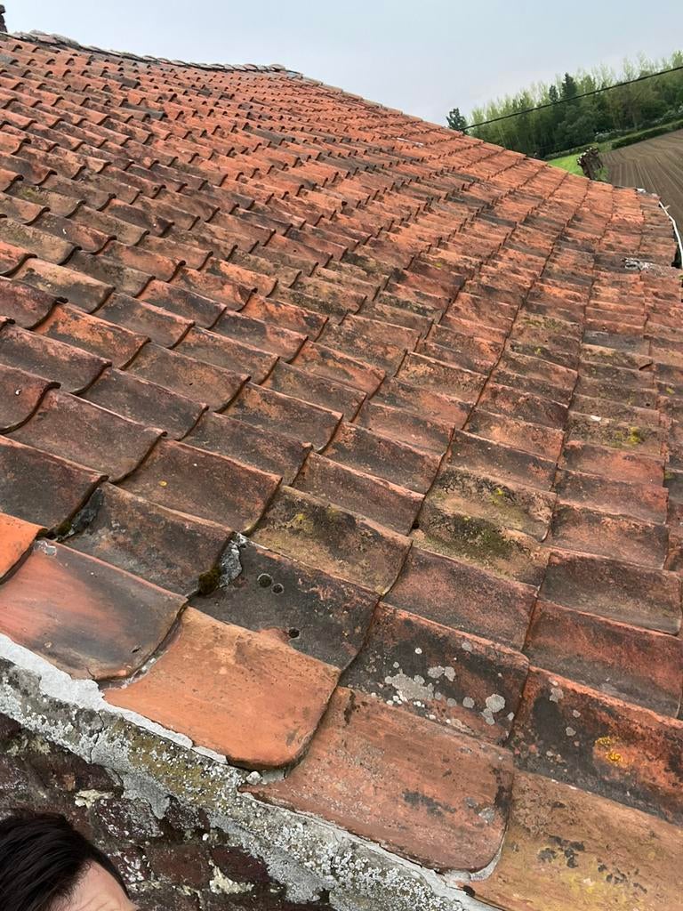 Dakpannen, Doe-het-zelf en Bouw, Ophalen, Gebruikt, Steen of Klei, 15 m² of meer
