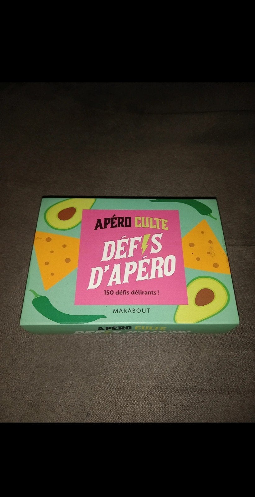 jeu défis d'apéro, Livres, Enlèvement