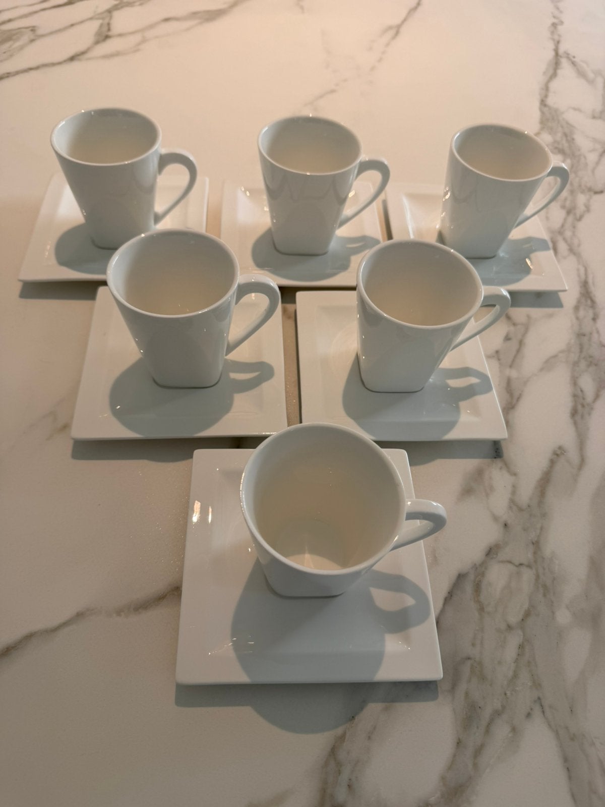 Koffieservies, Huis en Inrichting, Keuken | Servies, Overige merken, Ophalen of Verzenden, Zo goed als nieuw, Modern