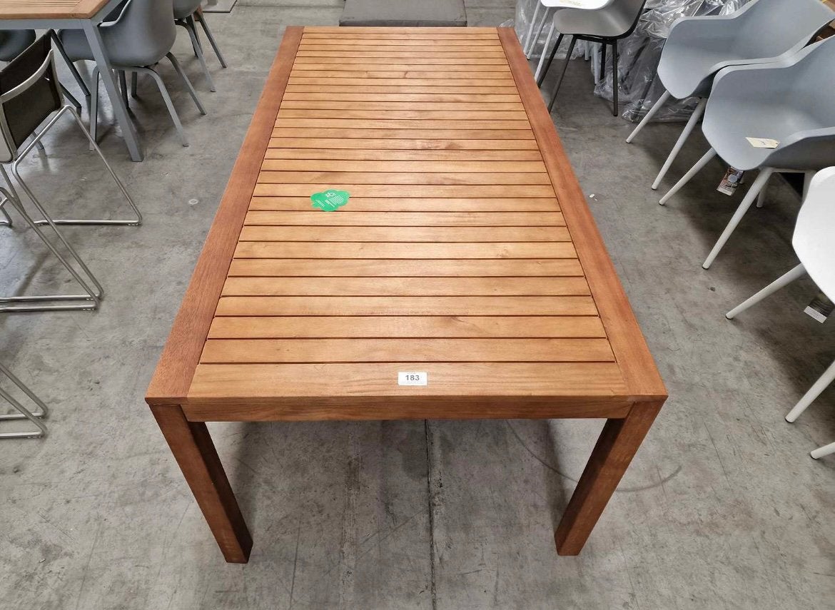 Tuintafel te koop, Jardin & Terrasse, Tables de jardin, Enlèvement, Neuf, Rectangulaire, Bois