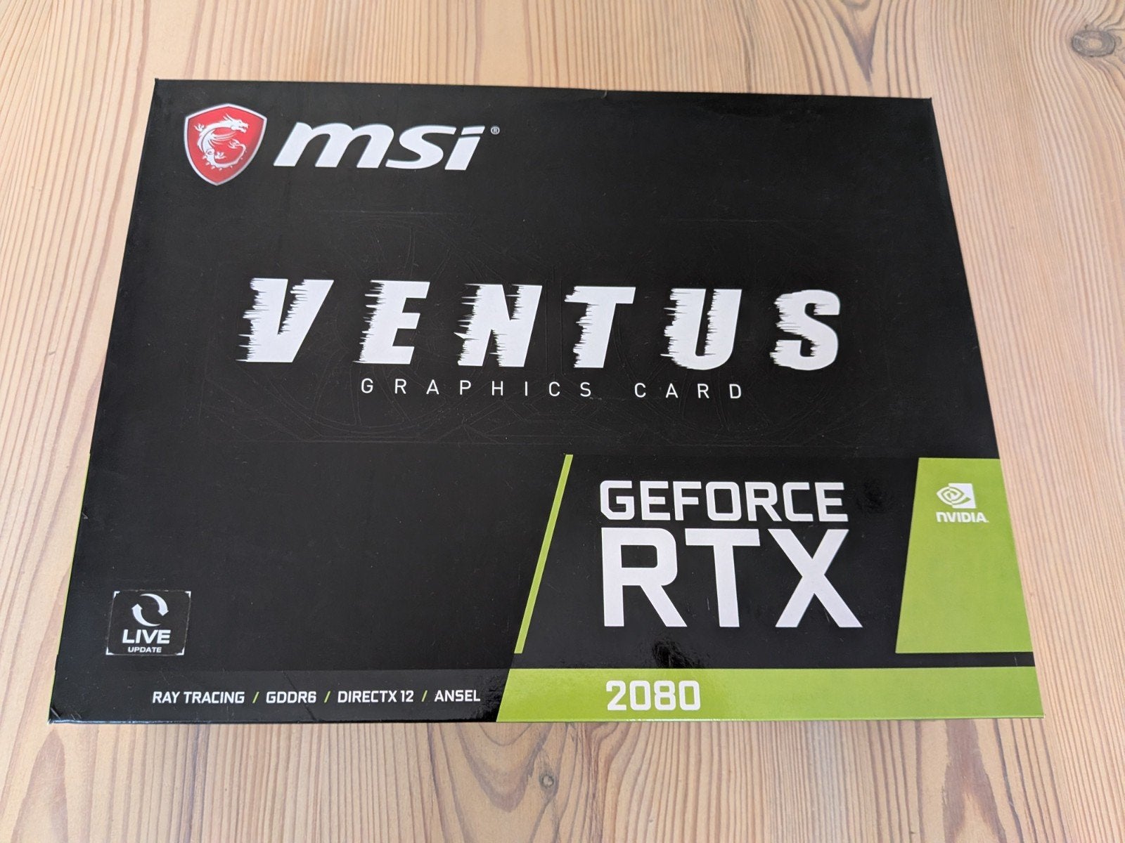 MSI Ventus RTX 2080, Computers en Software, Videokaarten, Ophalen of Verzenden