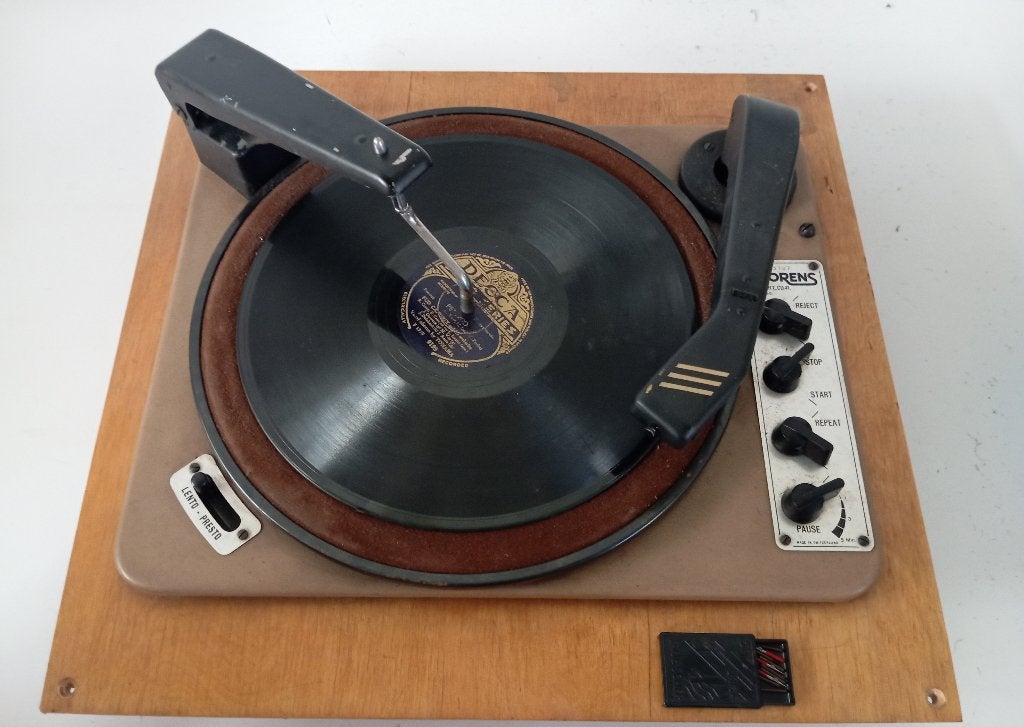 RARE TOURNE-DISQUE THORENS CD41 CONCERT 1949, TV, Hi-fi & Vidéo, Tourne-disques, Enlèvement ou Envoi, Utilisé, Tourne-disque, Thorens