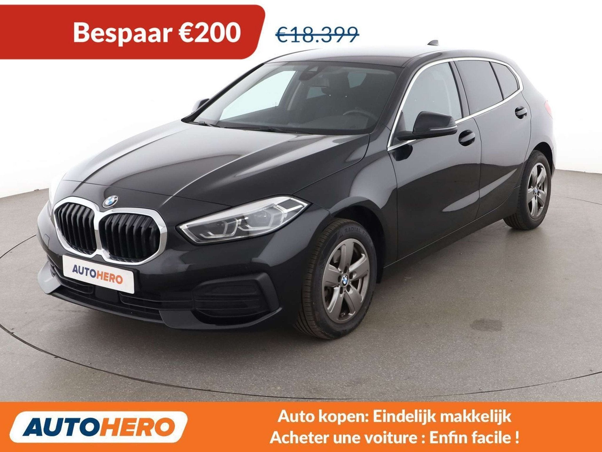 BMW 1 Serie 116 116d Advantage, 121 g/km, Détection des panneaux routiers, Achat, https://public.car-pass.be/vhr/80e6736c-6703-4034-b885-4c2abfde8236