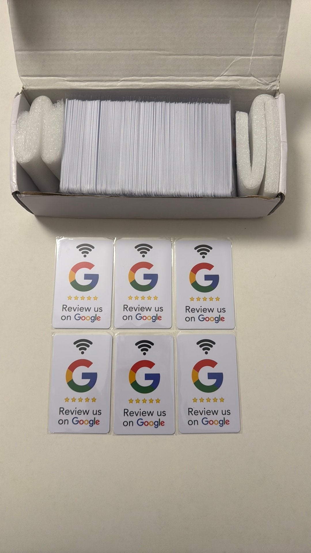 Cartes Google Review NFC 100 pieces, Electroménager, Pièces & Accessoires, Enlèvement ou Envoi, Neuf