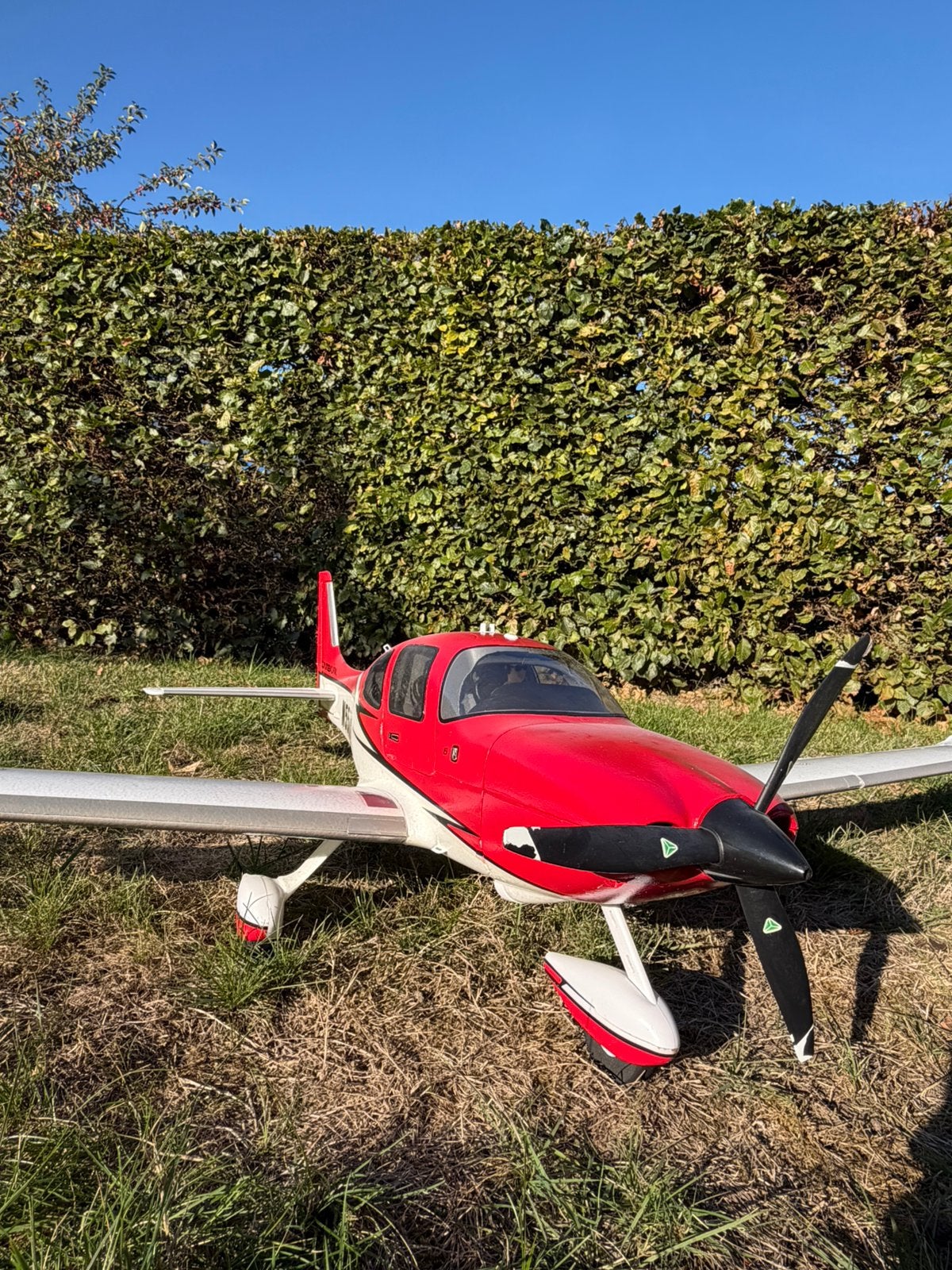 E-Flite Cirrus SR22T 1,5m, Hobby en Vrije tijd, Ophalen, Zo goed als nieuw