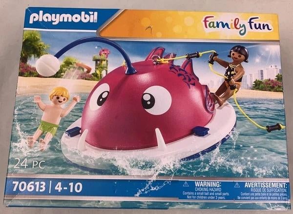 Playmobil Family Fun 70613 Klim- en Zwemeiland Nieuw, Verzenden, Zo goed als nieuw, Complete set