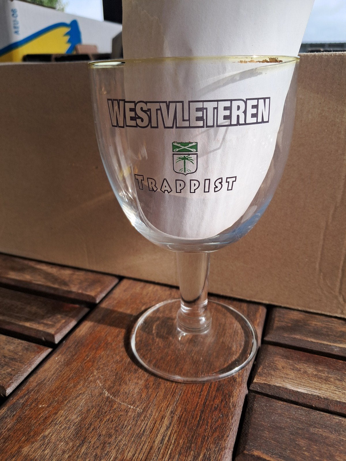 Westvleteren, Ophalen of Verzenden, Bierglas