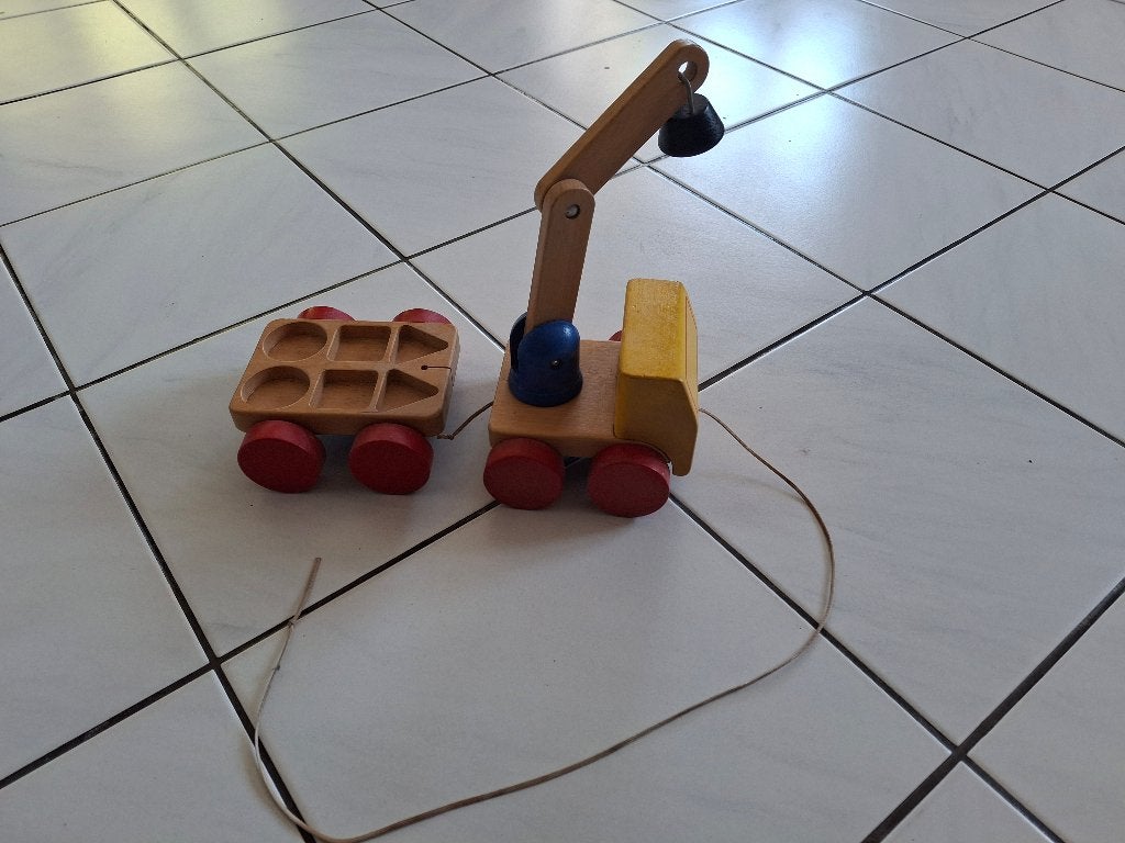 Houten trein, Enlèvement, Utilisé