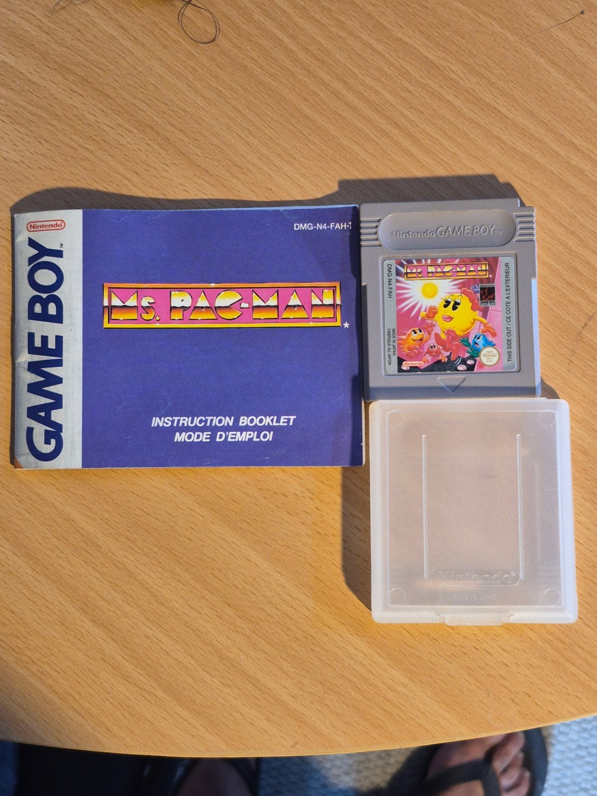 Jeu Ms. PAC-MAN - Nintendo Game Boy (Original) avec Notice, Games en Spelcomputers, Ophalen of Verzenden