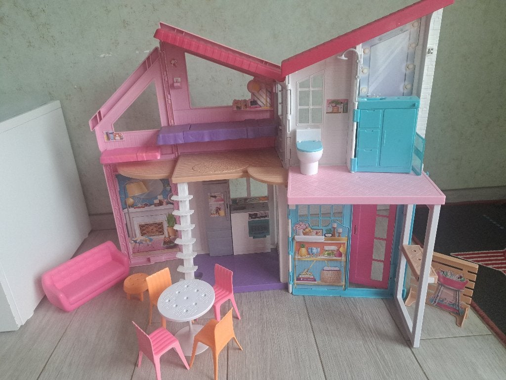 Barbiehuis Malibu, Ophalen, Gebruikt, Poppenhuis