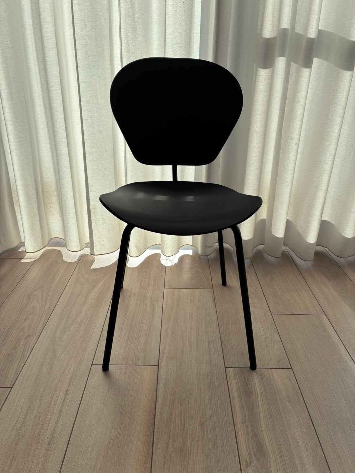Eetkamerstoelen Zuiver Ocean Chair Pirate black, Ophalen, Kunststof, Zwart, Nieuw