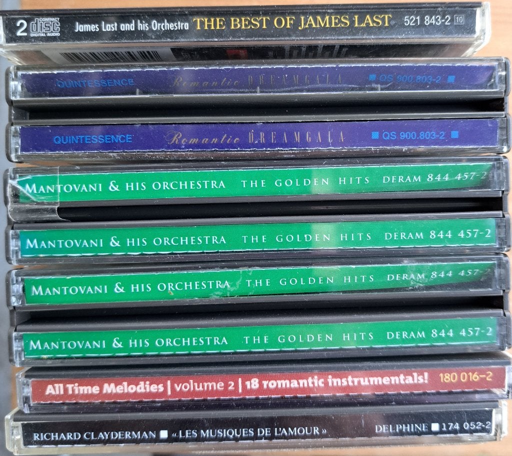 Cd's instrumentaal, Cd's en Dvd's, Ophalen