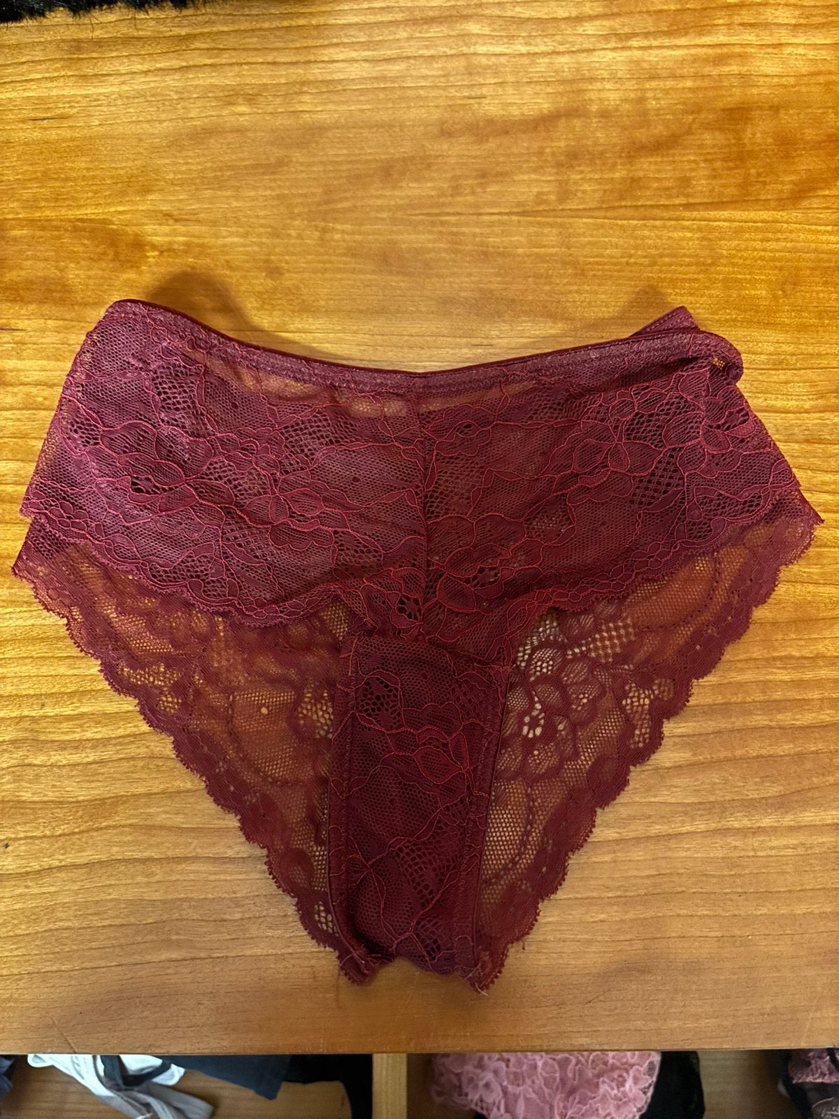 Rood kanten brazilian slip, Verzenden, Rood, Slip