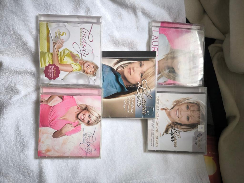 Lot Cd's Laura Lynn en Lindsay, Cd's en Dvd's, Ophalen