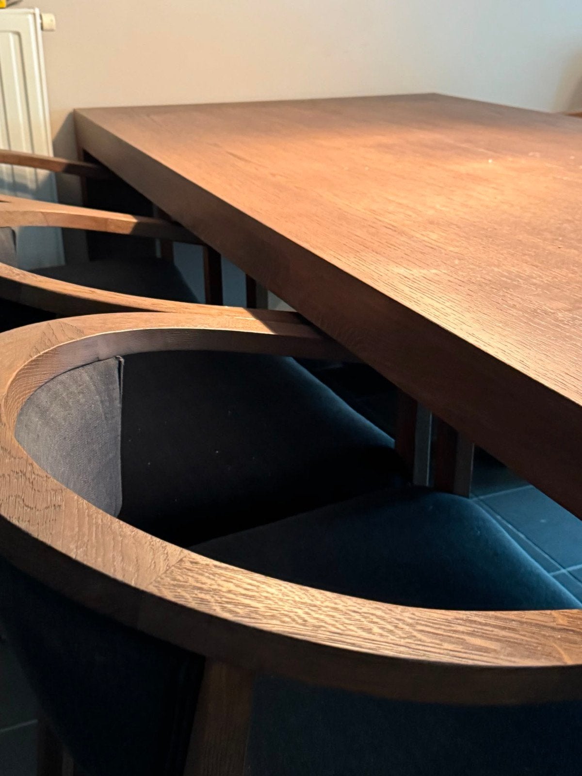 Tafel en 6 stoelen, Ophalen
