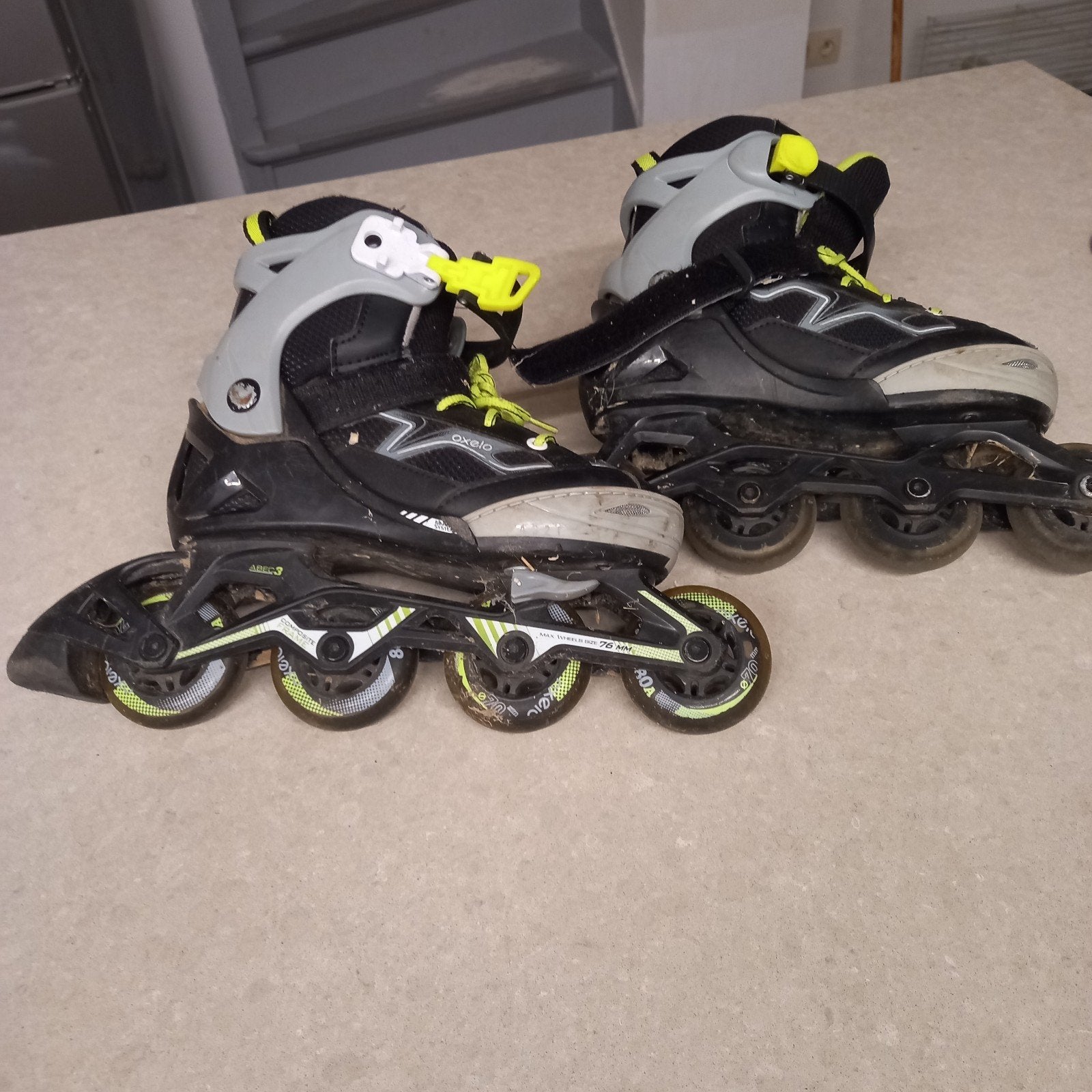 Verstelbare Skeelers maat 35-38, Sports & Fitness, Patins à roulettes alignées, Enlèvement