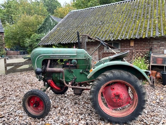 tractor Allgaier Porsche A111 met maaibalk, Zakelijke goederen, Ophalen, Oldtimer, Tot 80 Pk