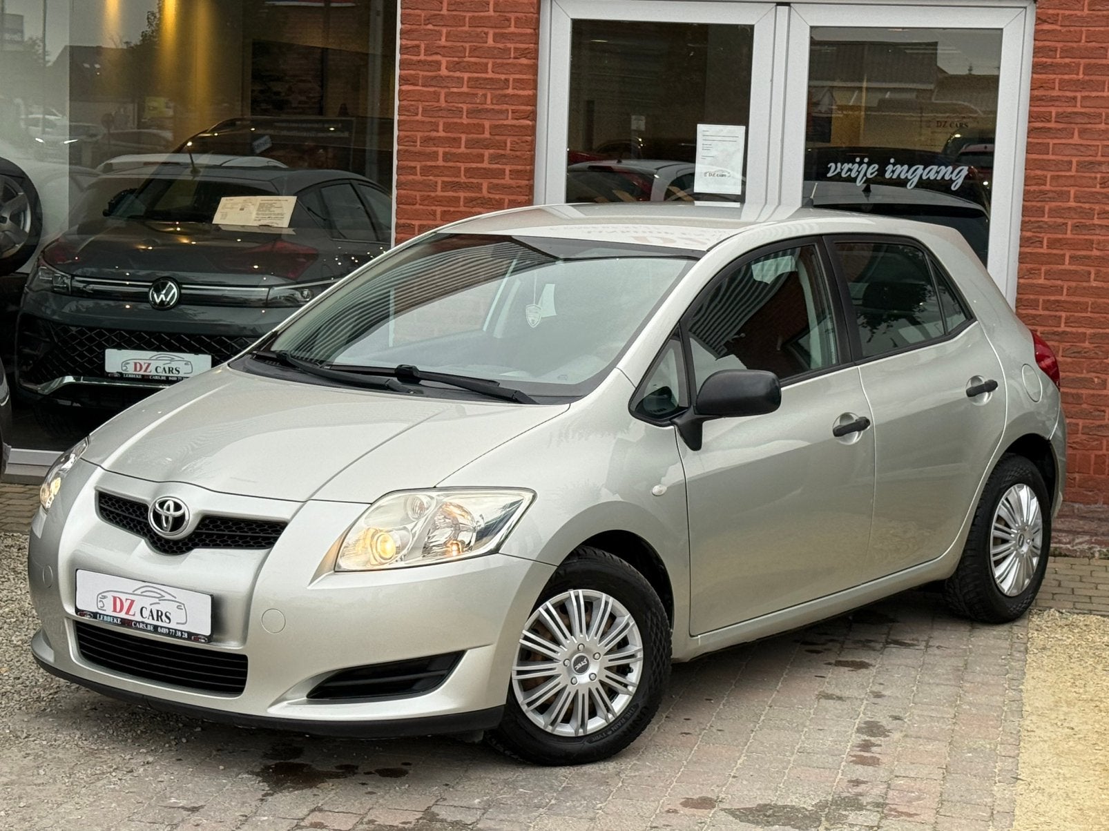 TOYOTA AURIS 1.4D 90CV |RADIO CD | 1ER PROPRIÉTAIRE |, Argent ou Gris, Achat, 1340 kg, Entreprise