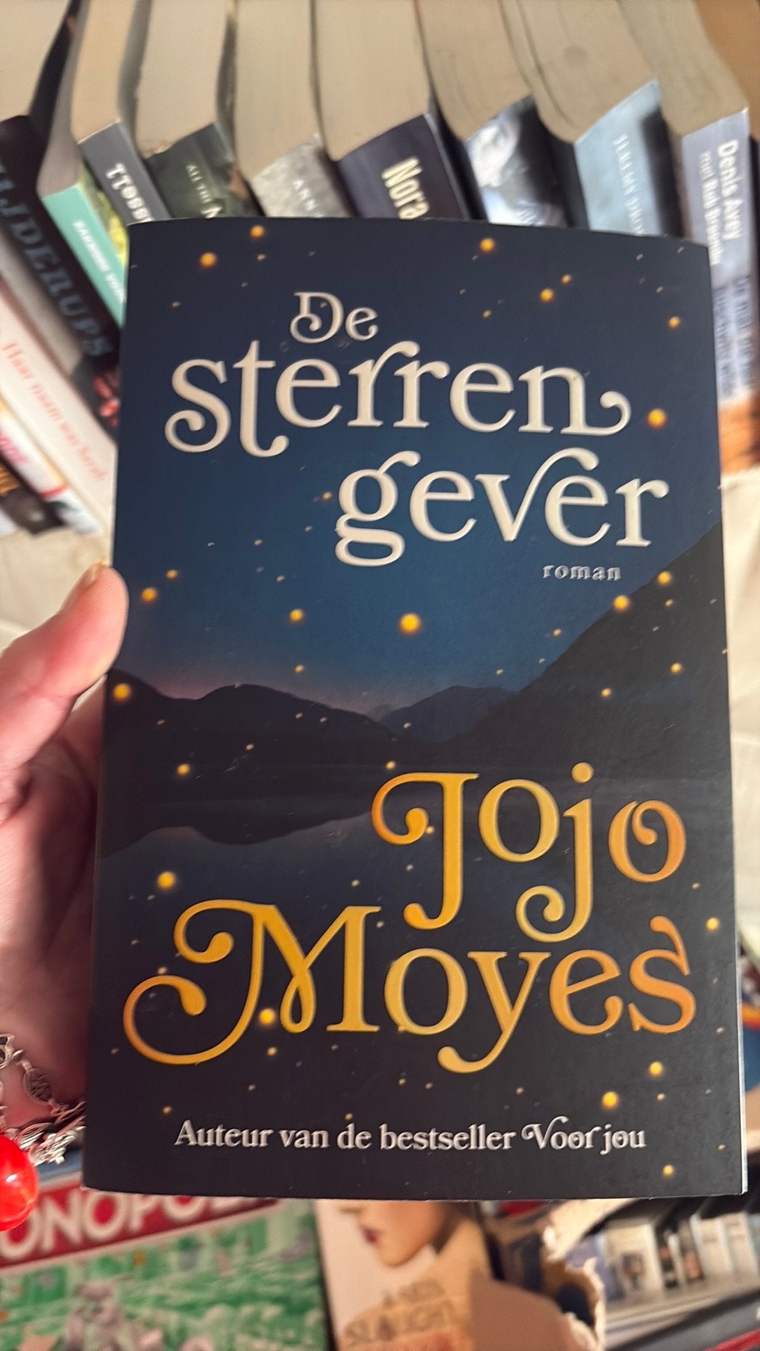 Jojo Moyes - De sterrengever, Enlèvement ou Envoi, Jojo Moyes