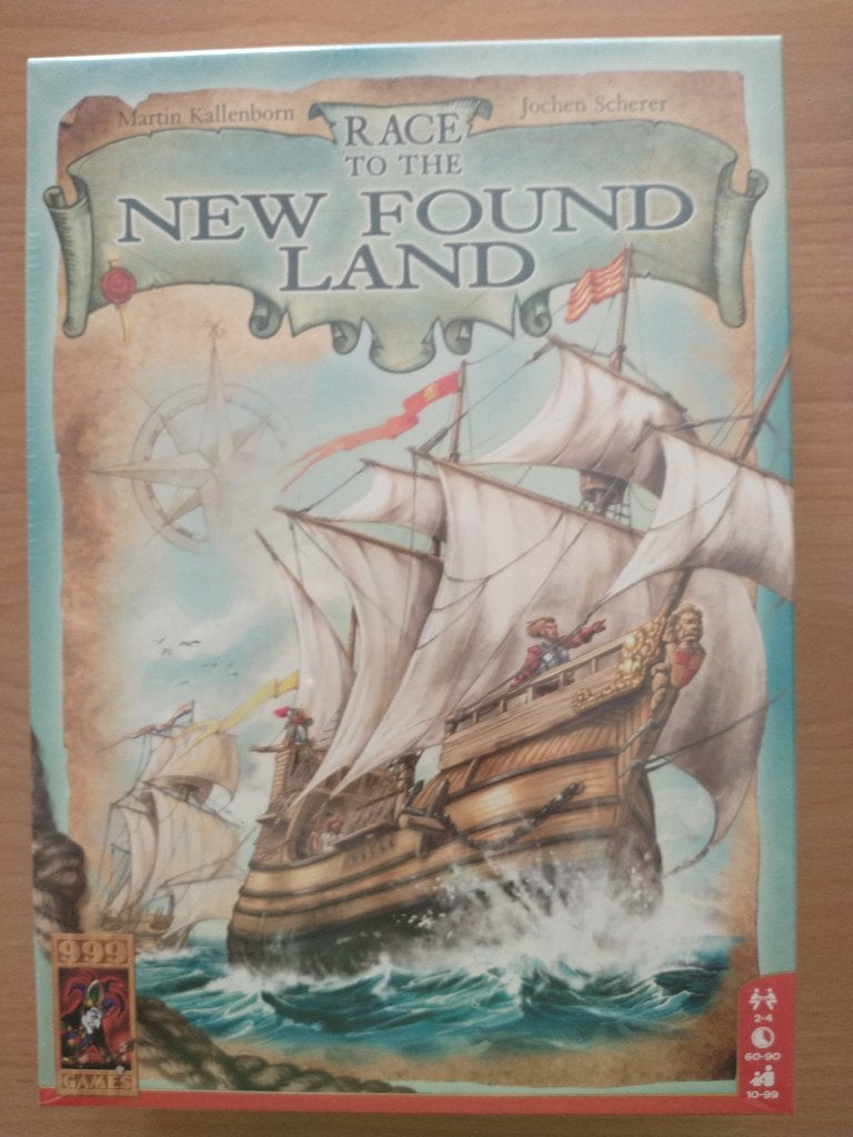 Race to the New Found Land - 999 Games, Hobby en Vrije tijd, Een of twee spelers, Ophalen of Verzenden, Nieuw, 999 games