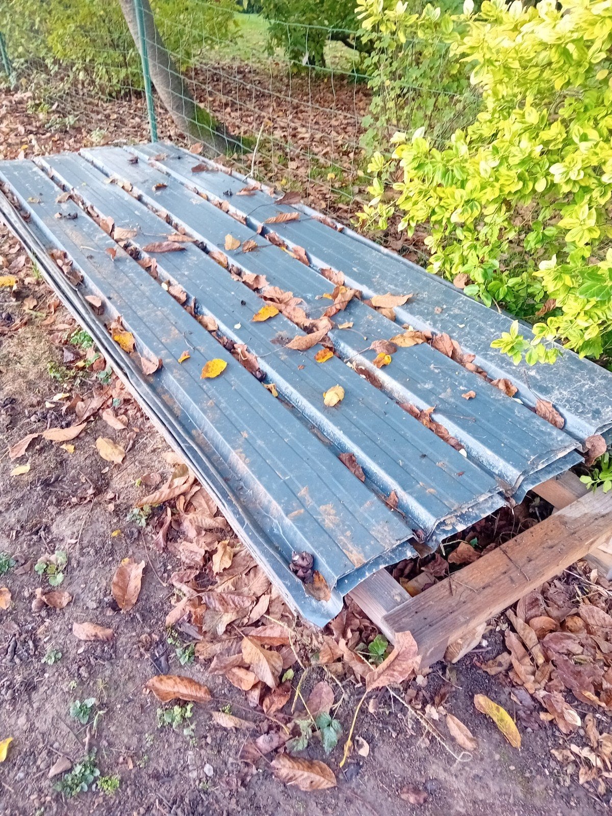 tôle de bardage 5 € le mètre long 3,2, Enlèvement ou Envoi