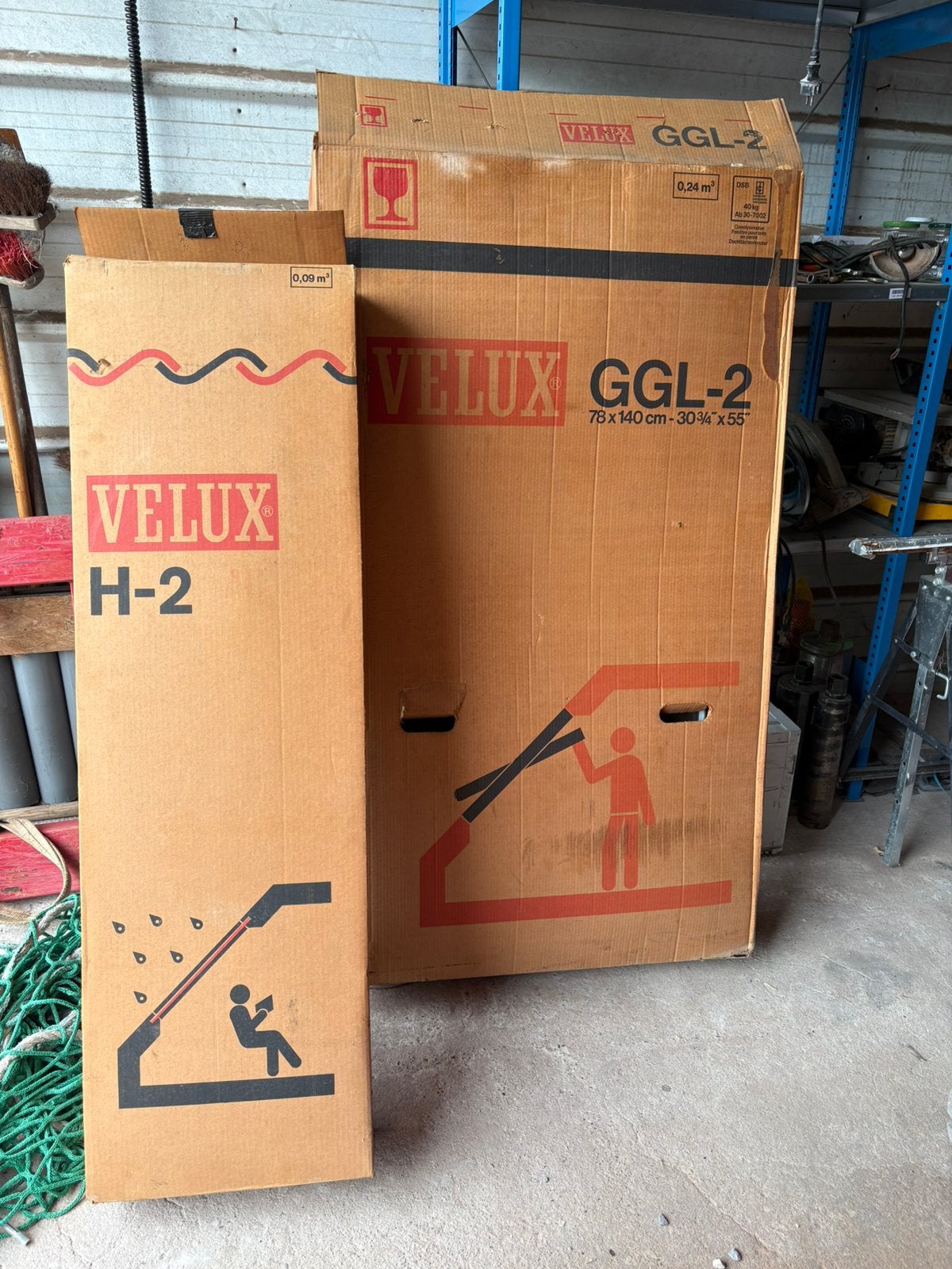 Nieuwe velux, Ophalen, Zo goed als nieuw