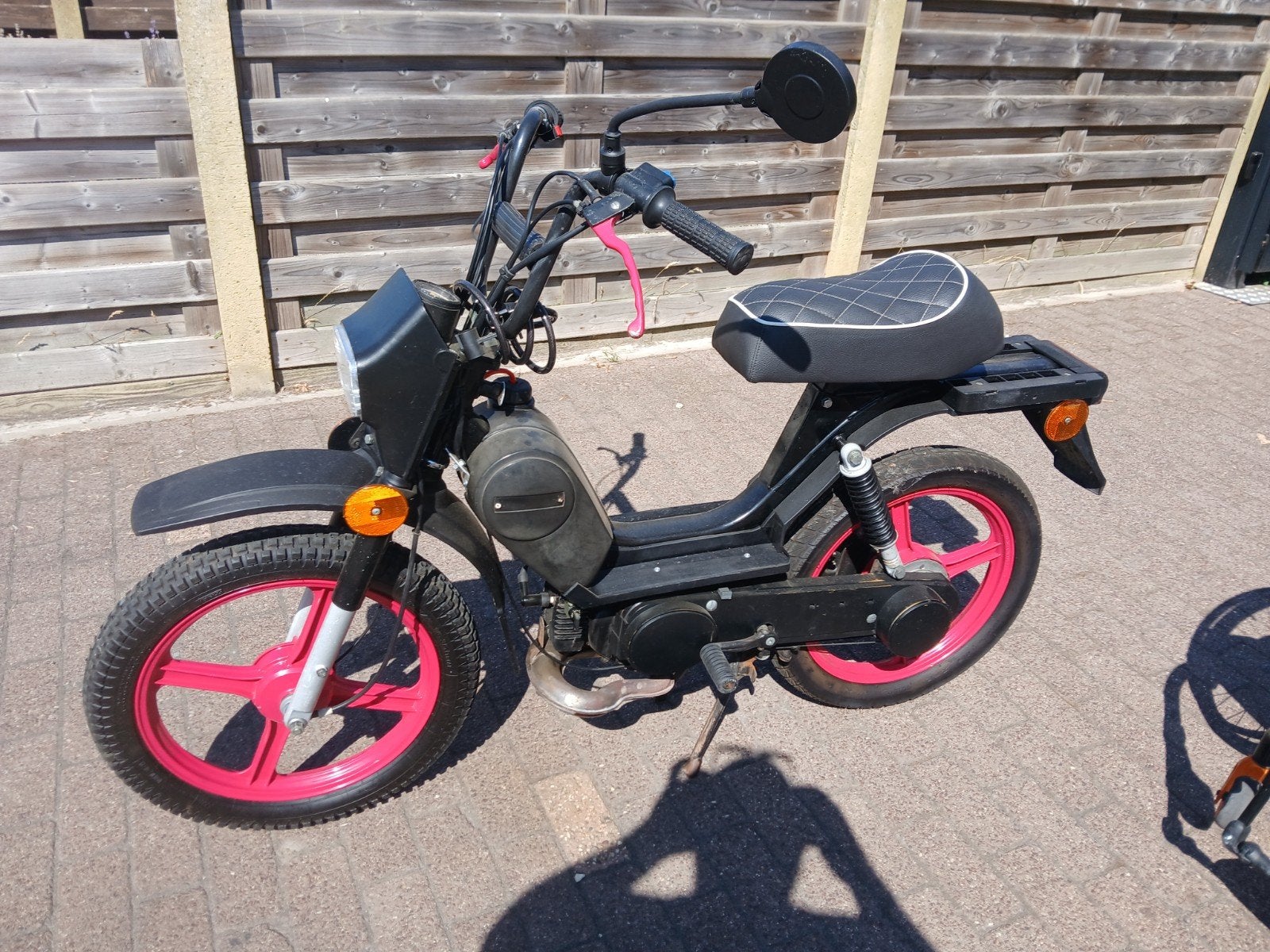 originele superbravo zwart mer de zeldzame dakar tank, Ophalen, 50 cc, Standard, Klasse B (45 km/u)