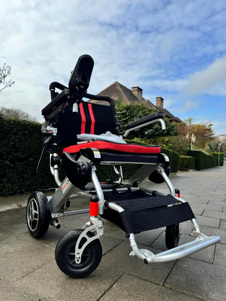 Smart Chair est un chaise roulante électrique pliable unique, Enlèvement ou Envoi, Pliant, Comme neuf, Fauteuil roulant électrique
