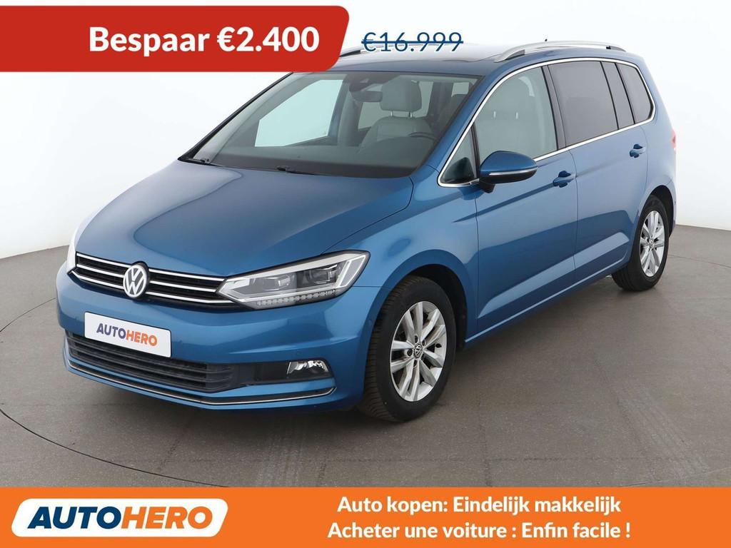 Volkswagen Touran 1.4 TSI Highline BlueMotion Tech, Autos, Volkswagen, Achat, Touran, ABS, Régulateur de distance, Airbags, Air conditionné