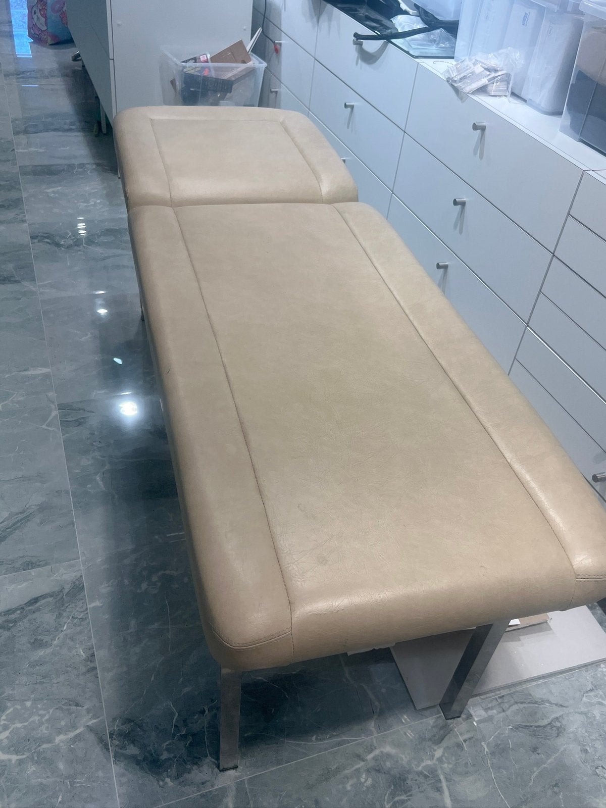 Table d’examen médical – Occasion, Gebruikt, 150 tot 200 cm, Tweepersoons, Ophalen of Verzenden