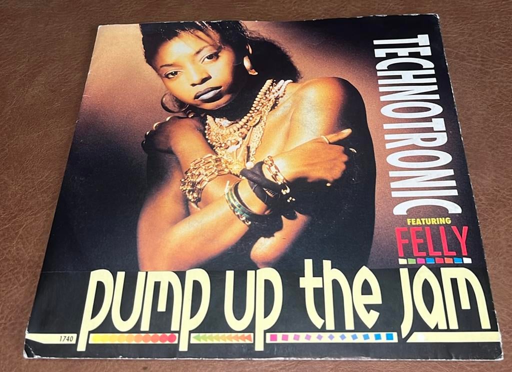 Technotronic Ft. Felly ‎– Pump Up The Jam - 7” vinyl single, Cd's en Dvd's, Ophalen of Verzenden, Gebruikt