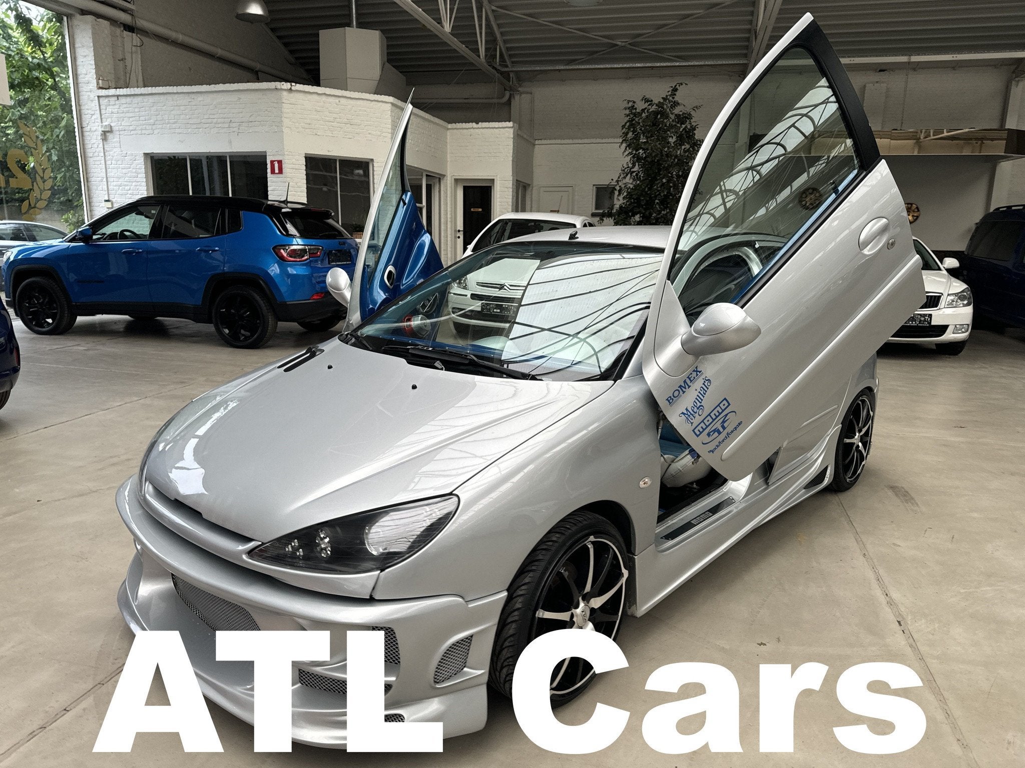 Peugeot 206 1.4 Diesel | LSD Doors | Verlaagd | 1j Garantie, Cuir, Argent ou Gris, Achat, 50 kW
