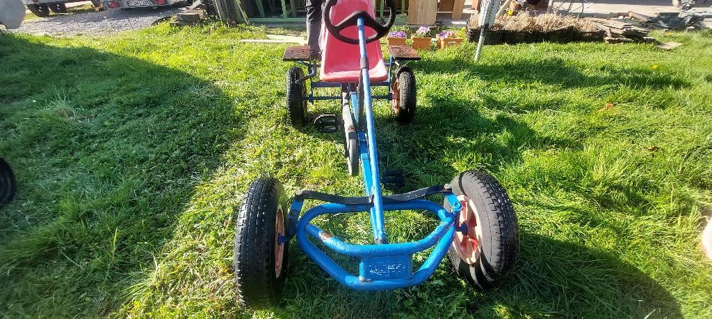 Berg Gocart 2 stoelen, Kinderen en Baby's, Speelgoed | Buiten | Skelters, Ophalen, Gebruikt, Berg, Duozit