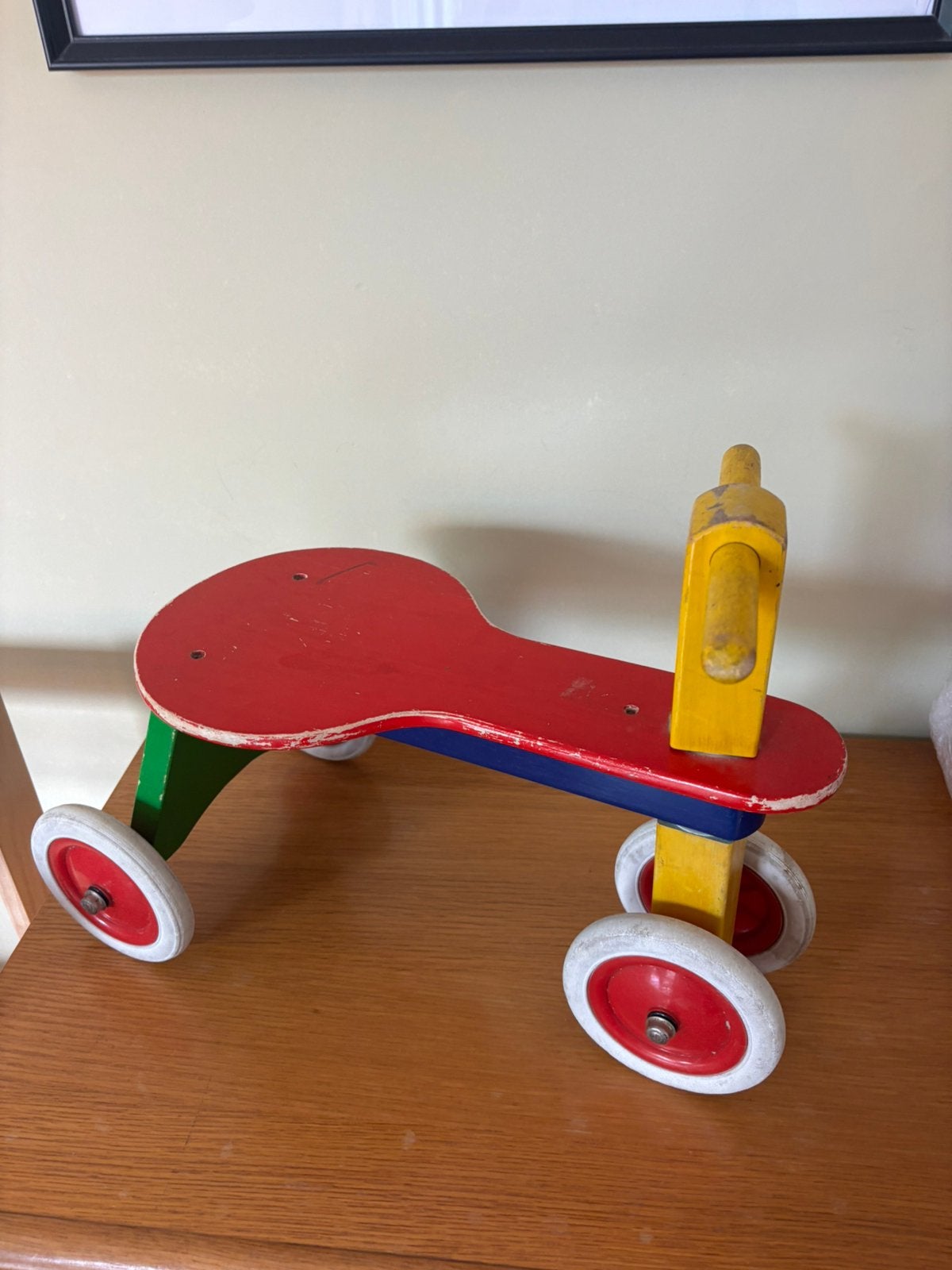 Houten loopfietsje, Kinderen en Baby's, Ophalen, Gebruikt, Loopfiets