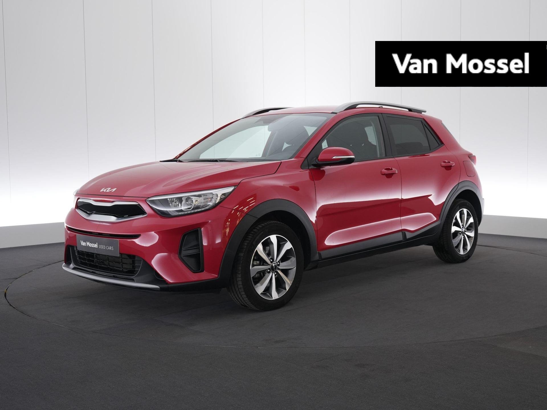 Kia Stonic 1.0 T 100 Pulse, Autos, Rouge, Entreprise, Boîte manuelle, Entretenue par le concessionnaire