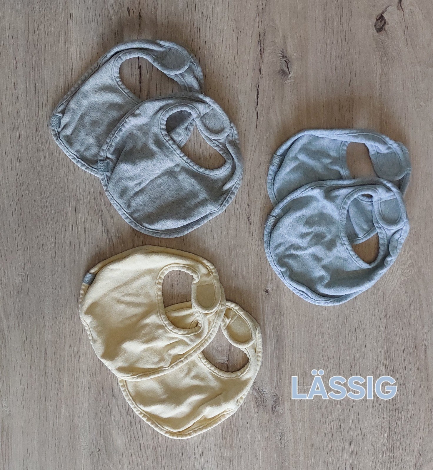 6 slabbetjes voor baby's (LÄSSIG), Enlèvement