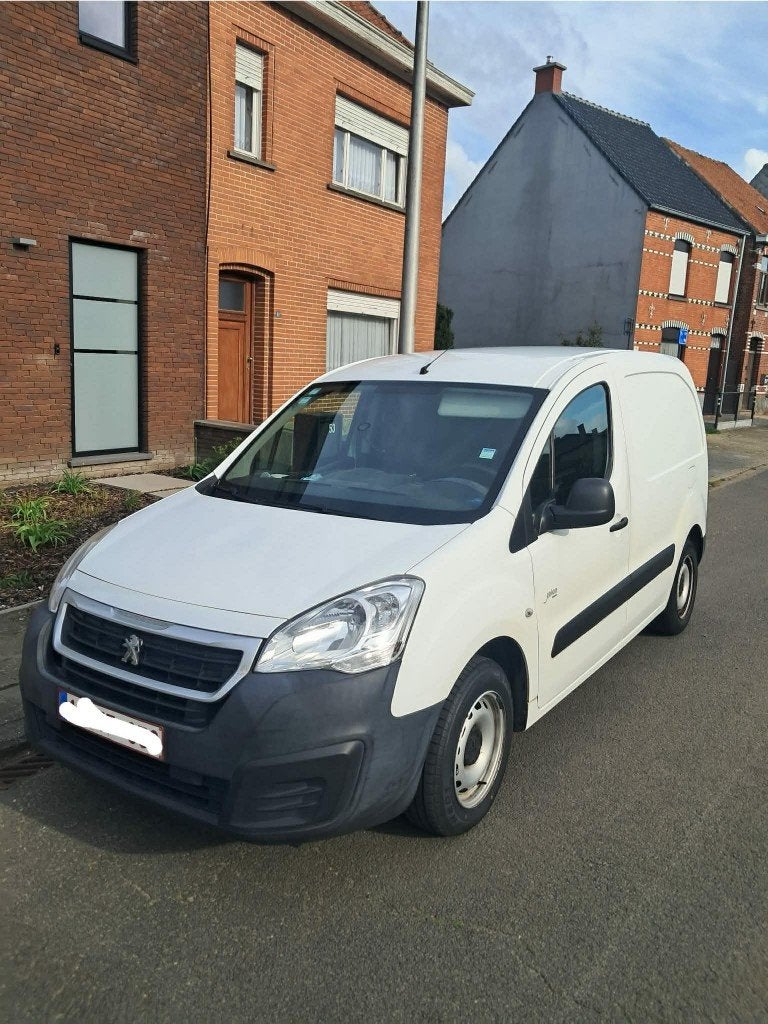Witte Peugeot Partner, Auto's, 4 deurs, Stof, 1250 kg, Euro 6